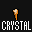 Orange Crystal Shard