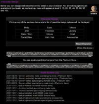 Character Design Page (Click to enlarge)